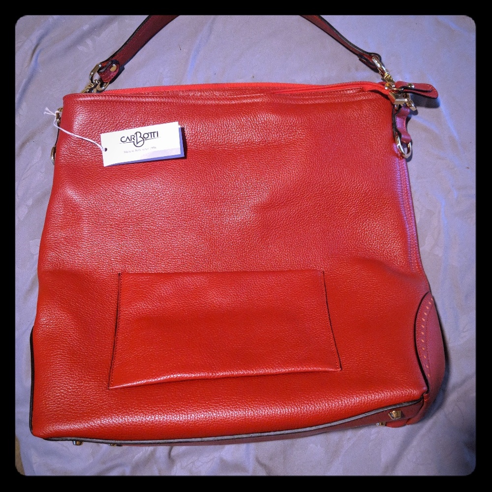 Red Carbotti handbag